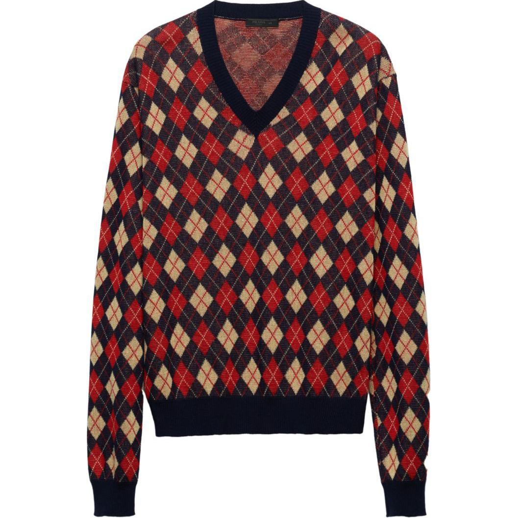 PRADA SS24 Knitwear Men's Multicolor