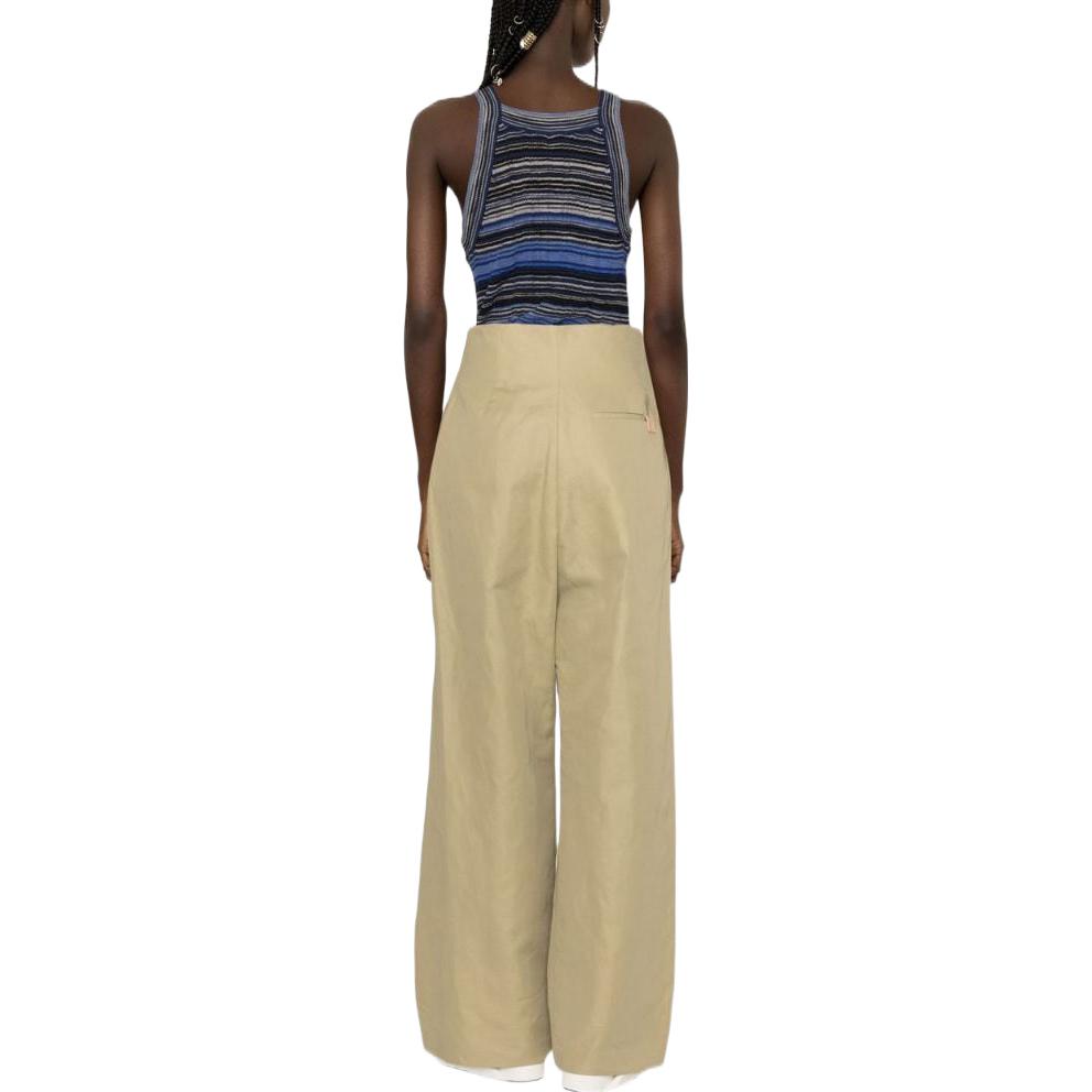 LOEWE Knitted Sweatpants Women's Light Brown