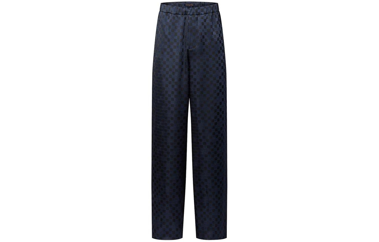 LOUIS VUITTON Silk Blend Evening Pyjama Pants