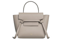 CELINE Grained Calfskin Catfish Bag Shoulder Bag Crossbody Bag Handbag Extra Mini Women's Light Taupe
