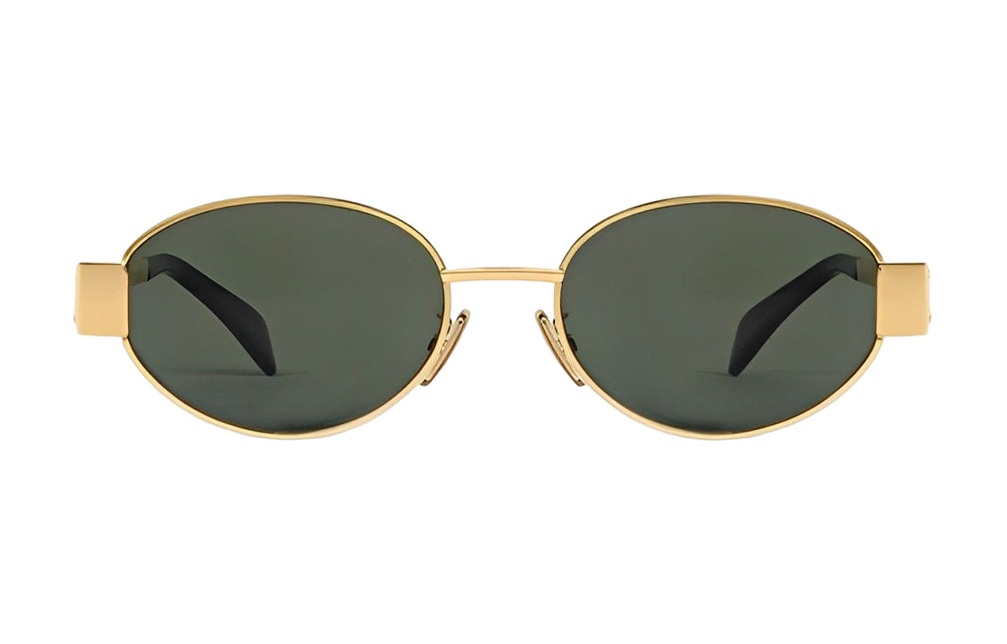 CELINE Triomphe Metal 01 Sunglasses In Metal