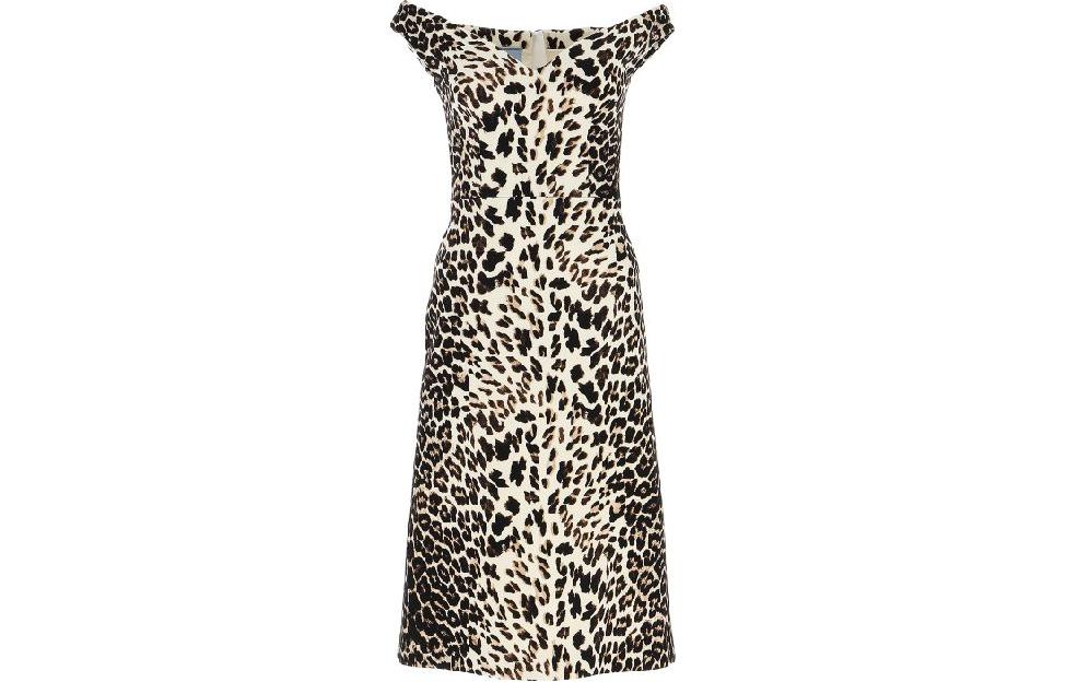 PRADA FW20 Sleeveless Dress Women's Yellow