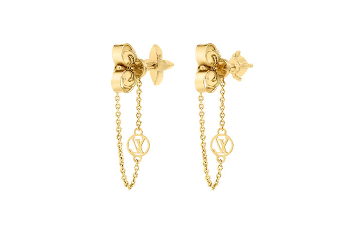 LOUIS VUITTON Petit Louis Earrings
