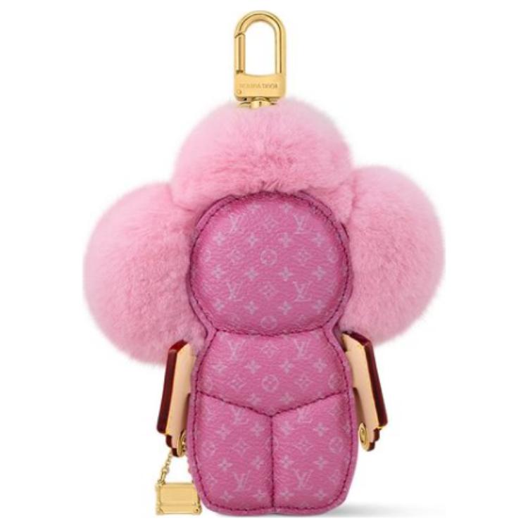 LOUIS VUITTON Vivienne Leather Pendant Bag Merchandise Women's Pink