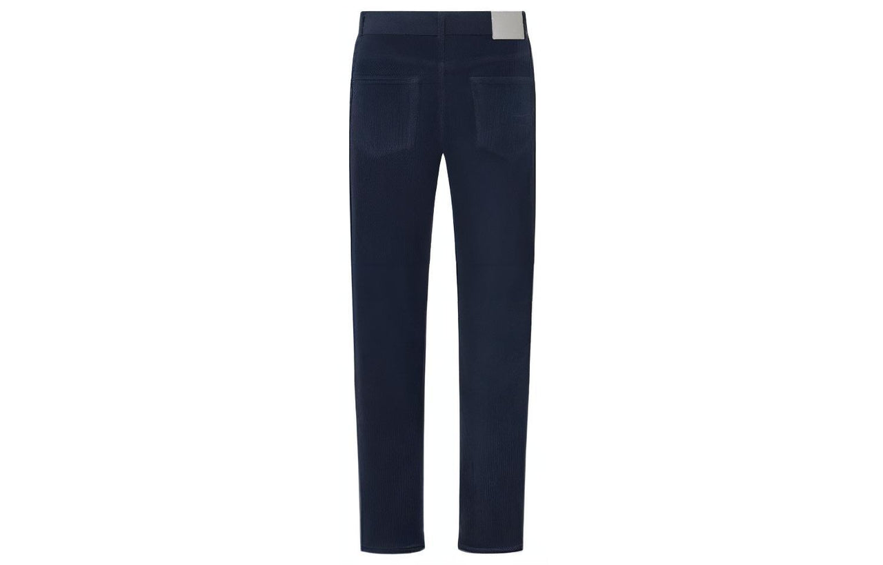 DIOR FW22 Casual Pants Men's Dark Blue