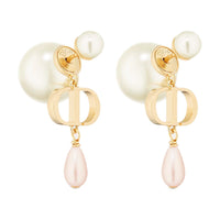 DIOR Metal Earrings Women's Gold