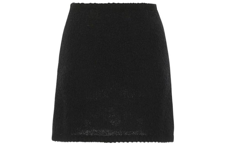 MIU MIU Casual Short Skirts Women's Black