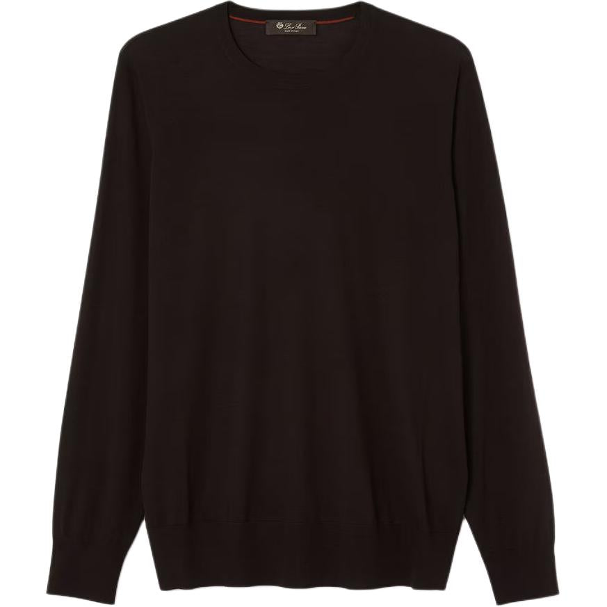 Loro Piana Sweater Men's Reddish Brown Flame