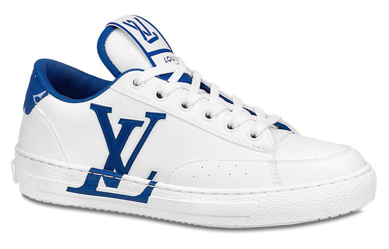 LOUIS VUITTON Charlie Skateboard Shoes Women's Blue White