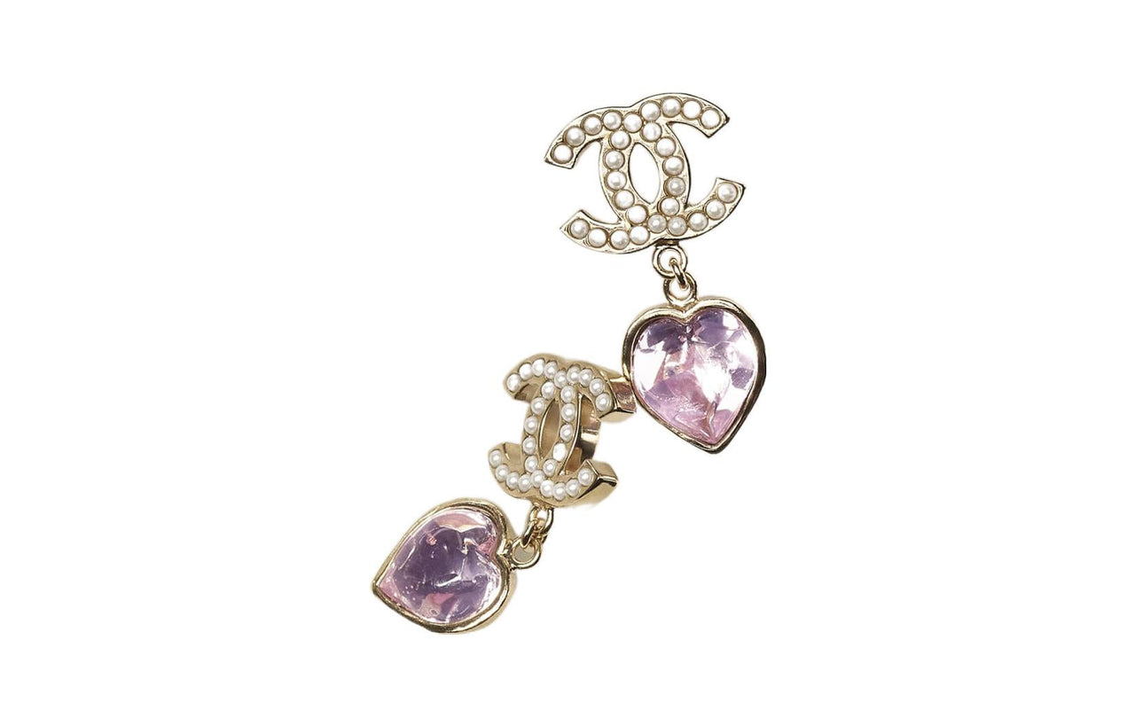 CHANEL Metal Earrings AB9100