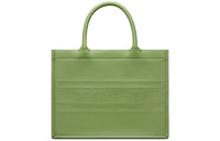 DIOR BookTote Cow Leather Tote Bag Shopping Bag Shoulder Bags Handbags Regular Women's Willow Green