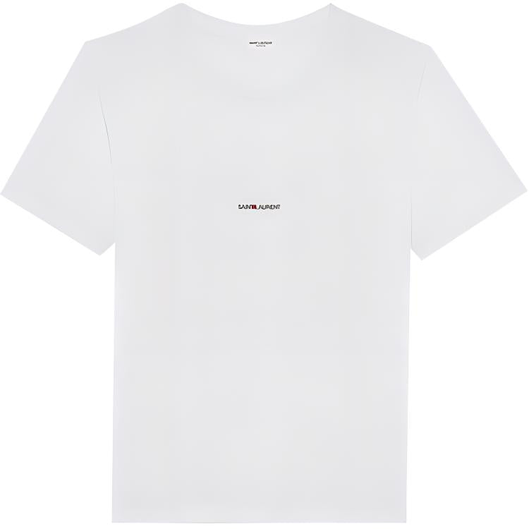 SAINT LAURENT Logo Rive Gauche T shirt