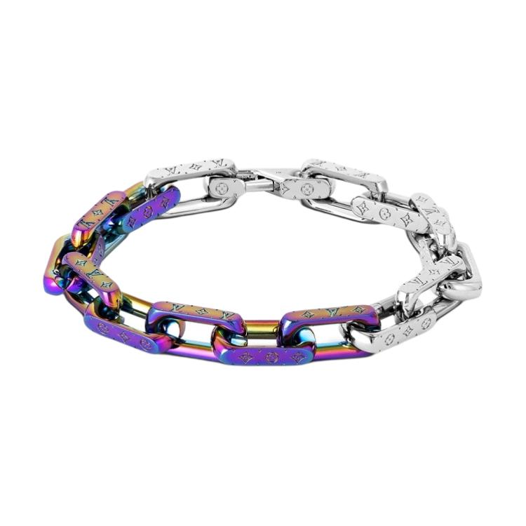 LOUIS VUITTON Chain Bracelet Monogram
