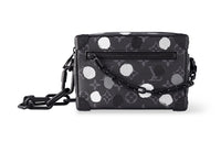 LOUIS VUITTON X Yayoi Kusama Mini Soft Trunk Monogram Eclipse Black/Silver