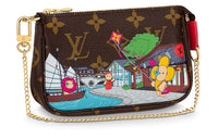 LOUIS VUITTON Pochette Félicie Coated Canvas 3 in 1 Clutch, Crossbody Bag, Shoulder Bag Women's Brown