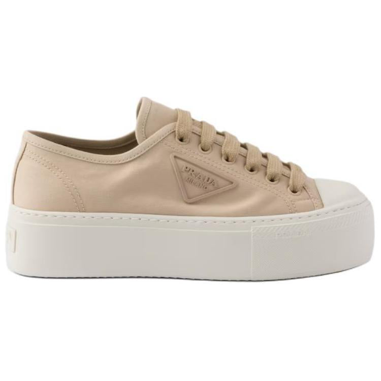 PRADA Low Top Casual Shoes Women's Umber