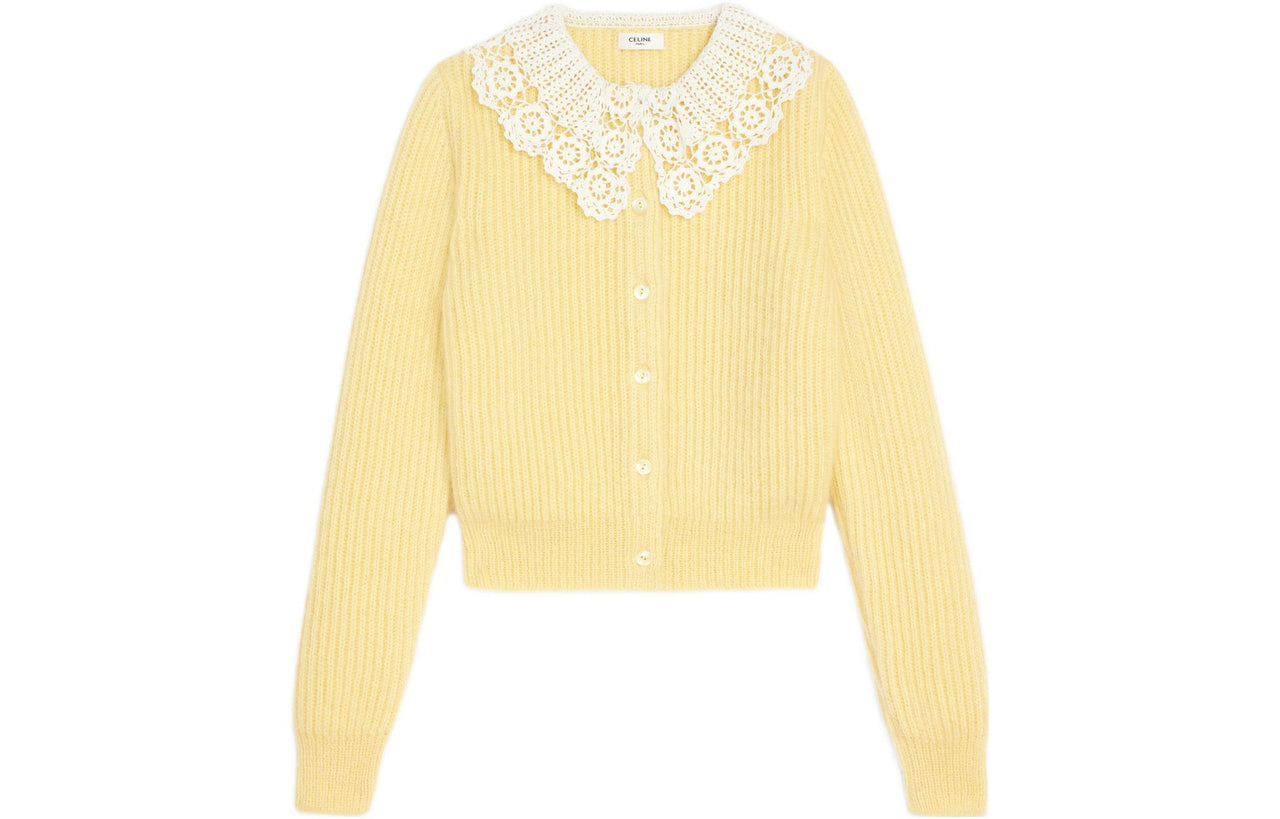 CELINE FW22 Knitwear Women's Yellow