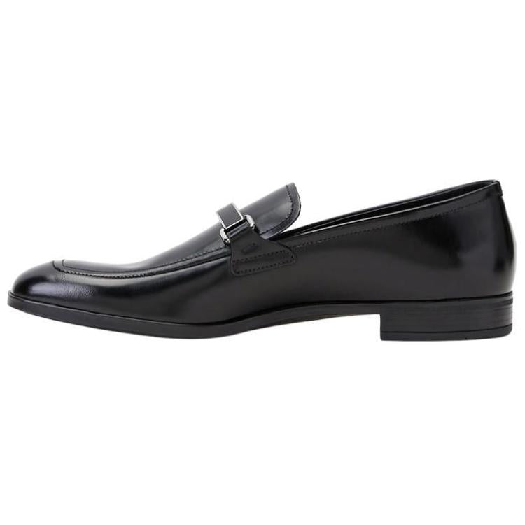 PRADA Casual Leather Shoes Men's Black