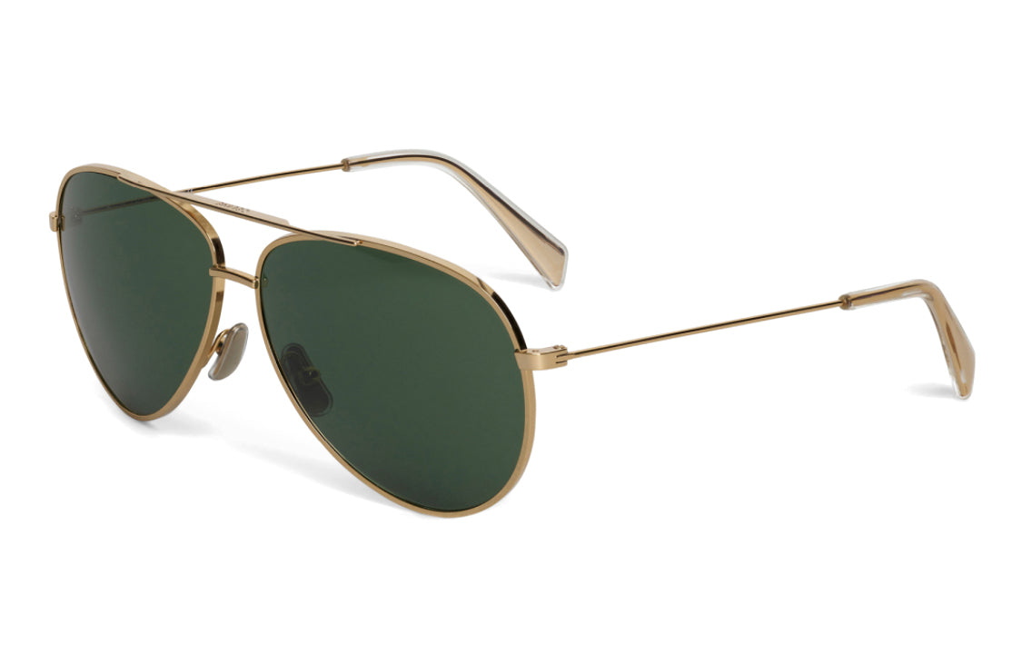 CELINE Metal Frame 02 Sunglasses In Metal With Mineral Glass Lenses