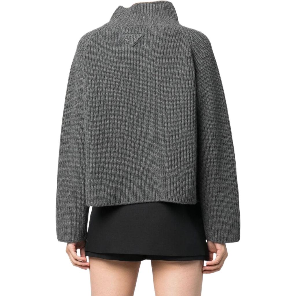 PRADA Cashmere Sweater Women's Gray