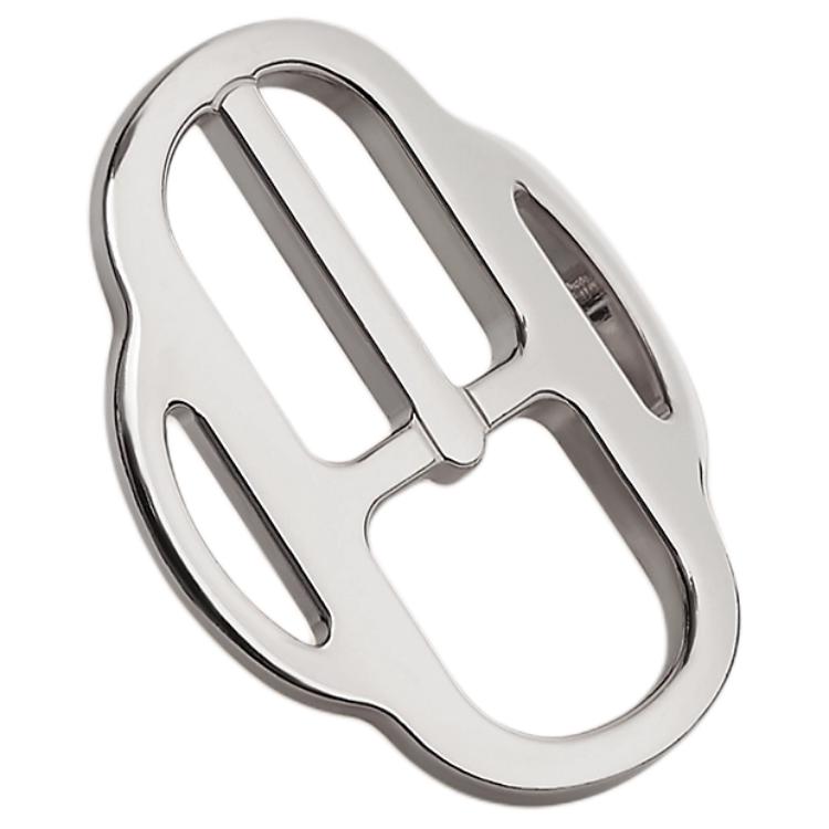 HERMES Other Accessories Unisex Silver