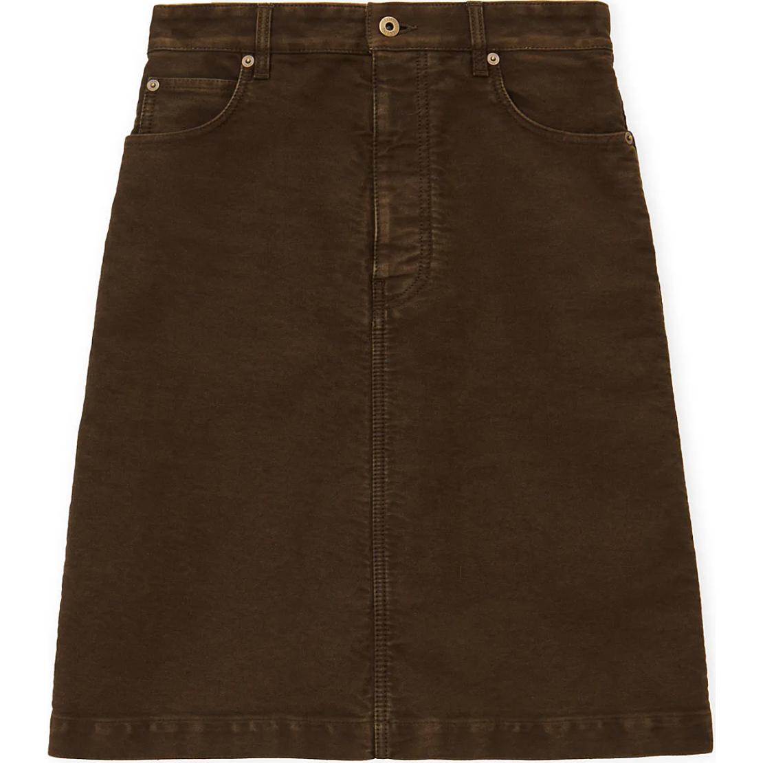 LOEWE SS24 Casual Short Skirts Women's Raven