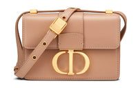 DIOR Polished Calfskin Box Bag, Shoulder Bag, Crossbody Bag, Shoulder Bag Women's Pink