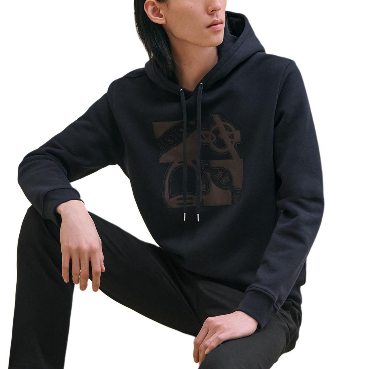 HERMES Sweatshirt Men's Ocean Blue