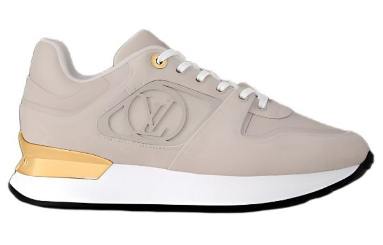 LOUIS VUITTON Run Away Low-Top Casual Shoes Women's Gray