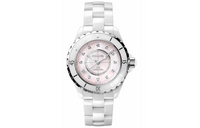CHANEL J12 Wrist Watch Automatic Mechanical Movement Ceramic Strap Mother-of-Pearl Color Watch Dial Women's