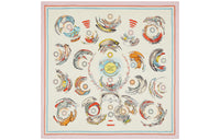 HERMES Silk Scarves Women's Multicolor