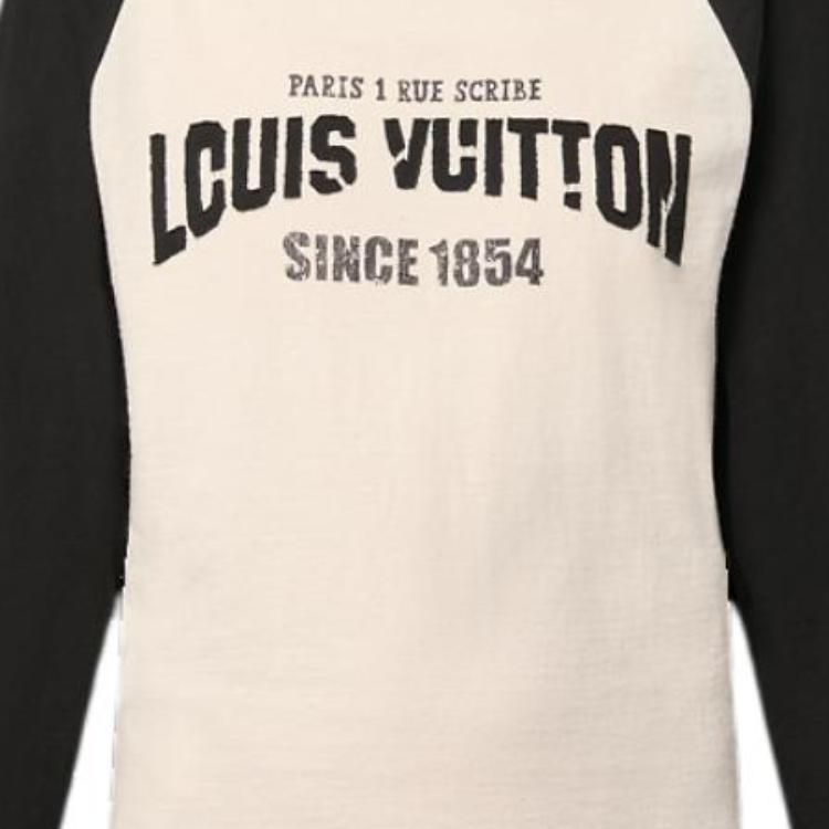 LOUIS VUITTON Signature Varsity Long-Sleeved Top
