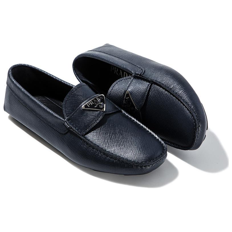 PRADA Casual Shoes Men's Dark Blue