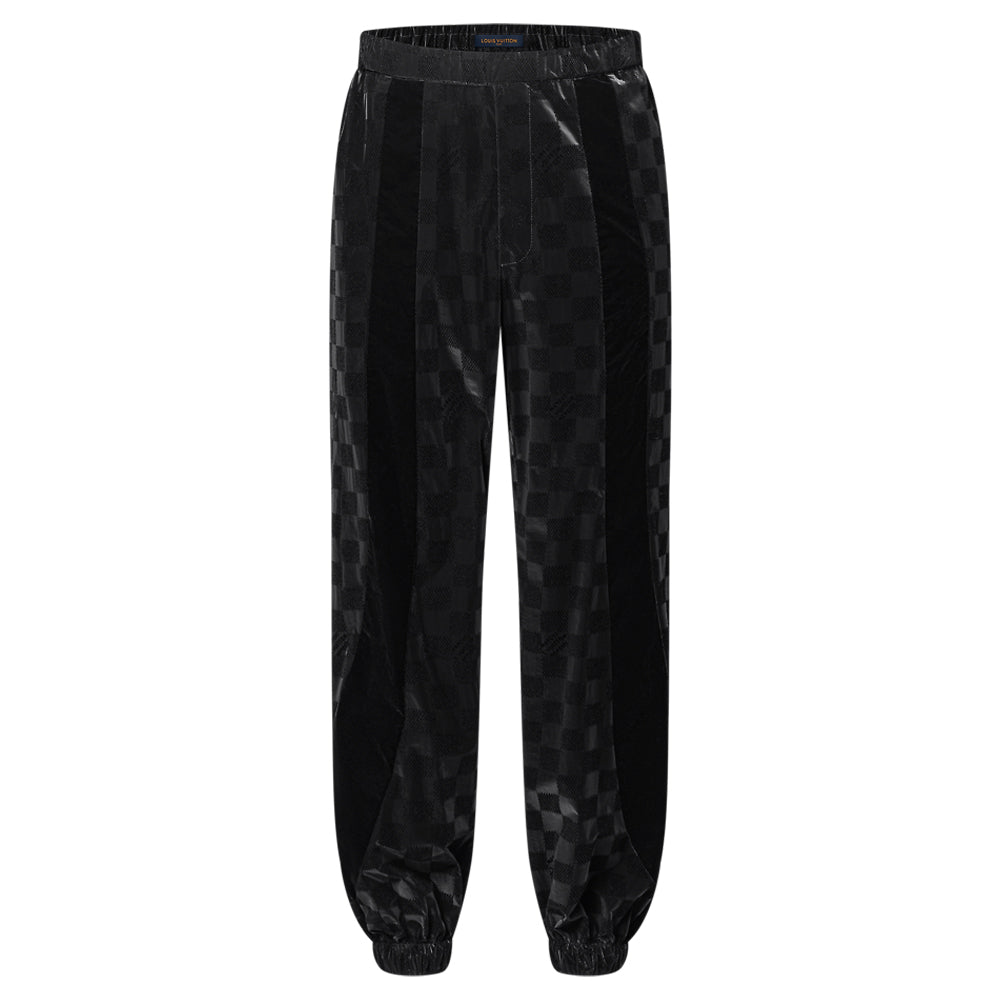 LOUIS VUITTON Flocked Damier Technical Track Pants