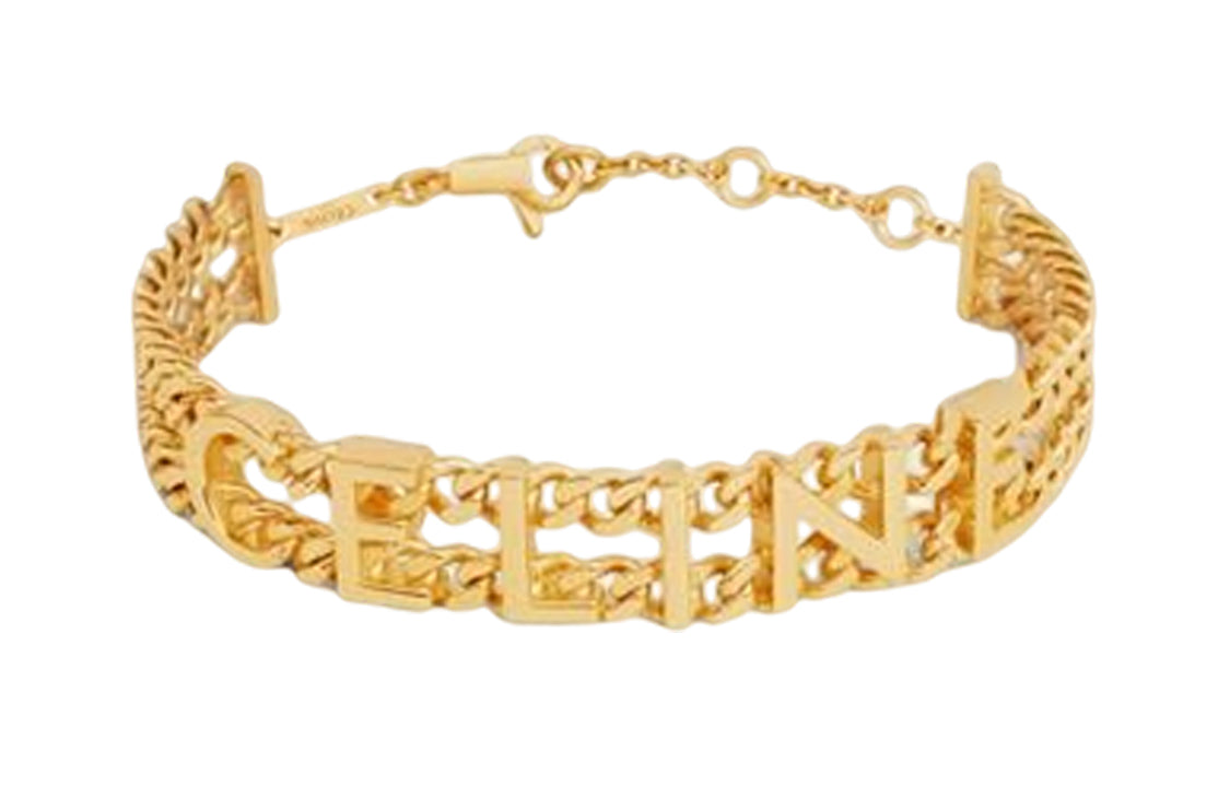 CELINE Bracelet In Brass With Finish Gourmette