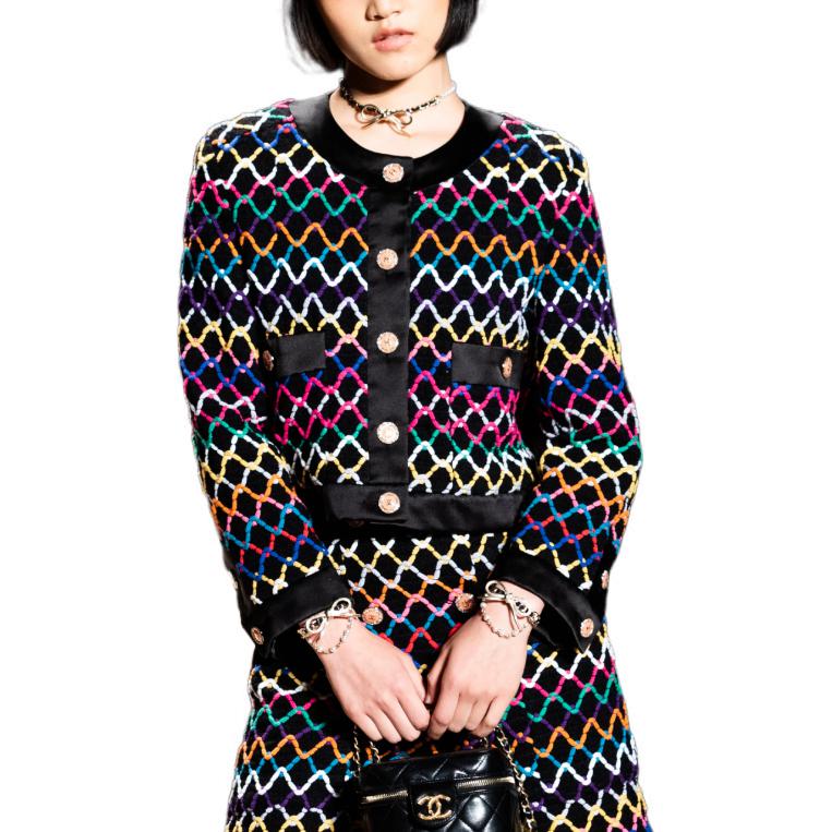 CHANEL Chanel SS22 Jacket Women's Black