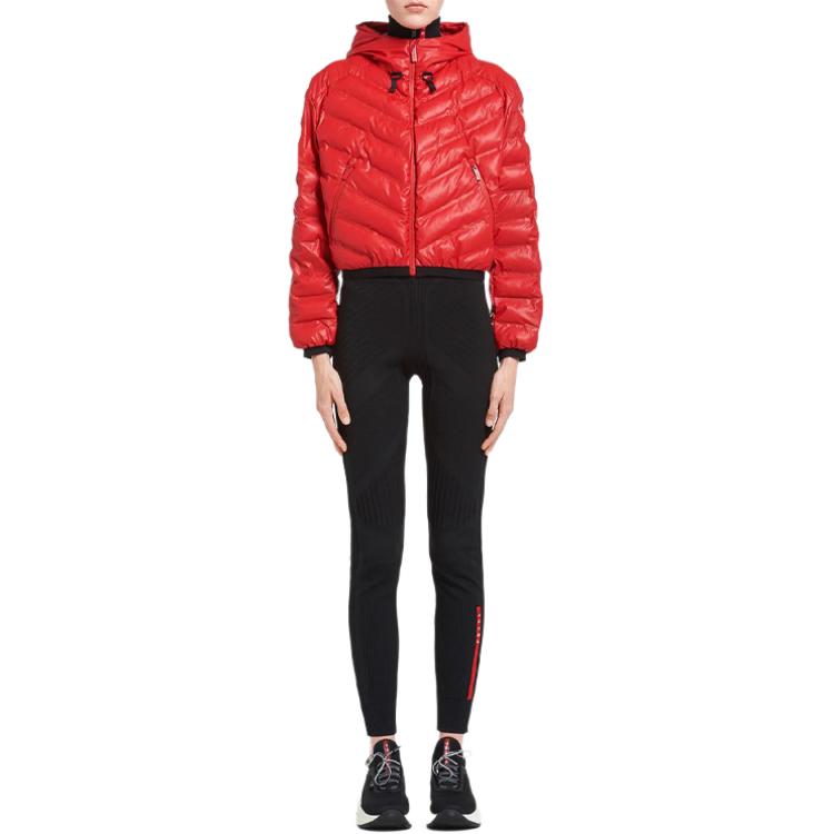 PRADA Down Jackets Women's Red