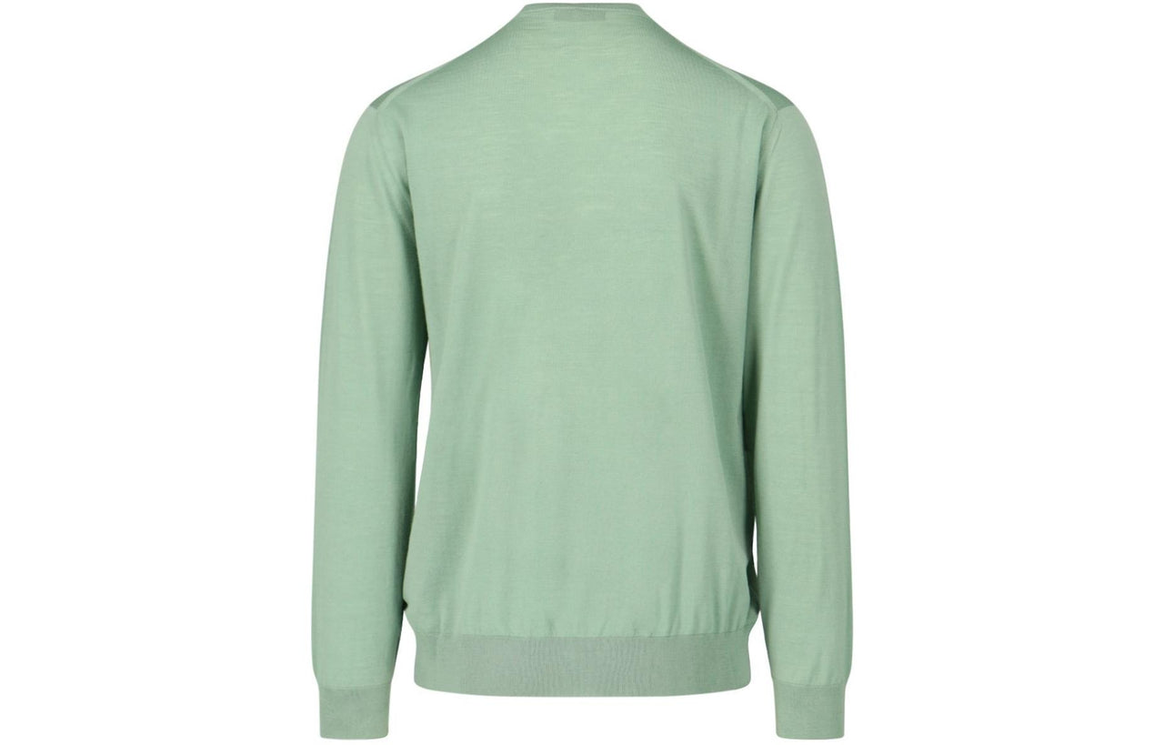 PRADA Logo Embroidered Crewneck Jumper