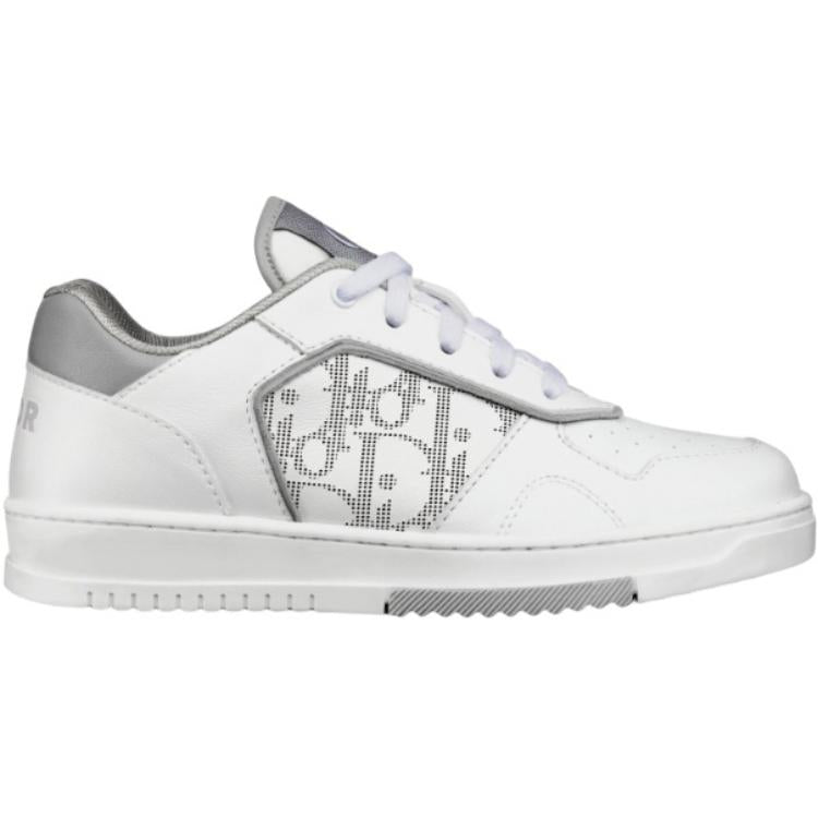 DIOR B27 Cushioning Wear-Resistant Low-Top Stylish Skateboarding Shoes White Kids'