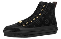 LOUIS VUITTON Stellar Ankle Sneakers 'Black Monogram' Women's
