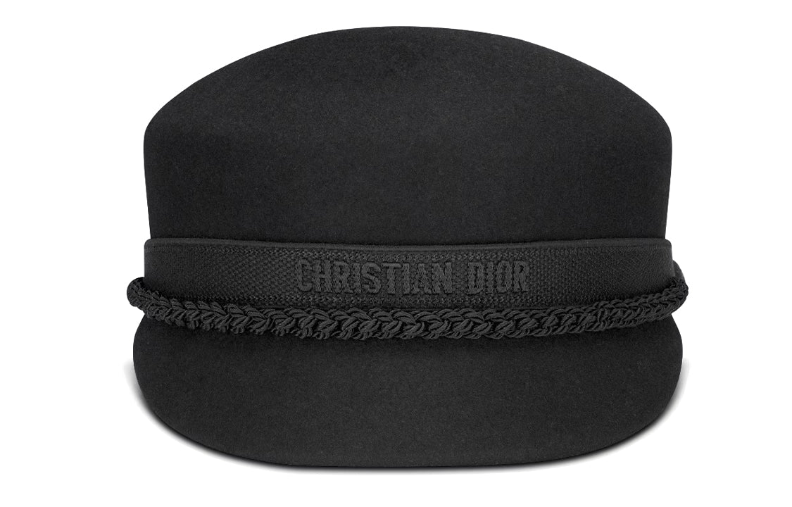 DIOR Wool Felt Hats & Caps Women's Black