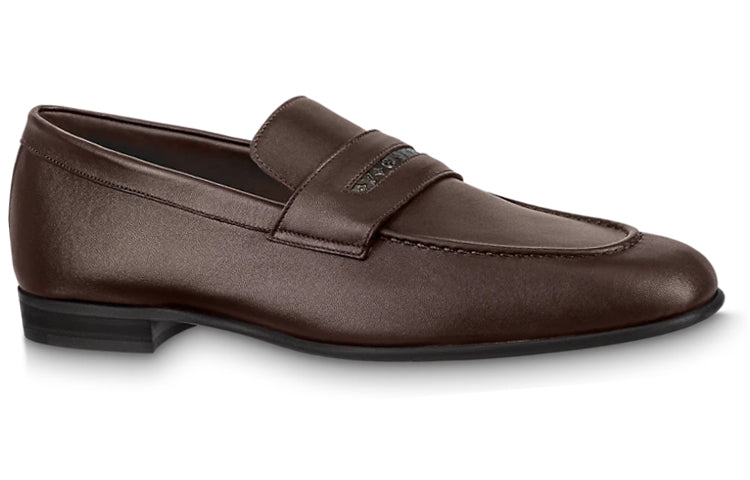 LOUIS VUITTON Glove Loafers 'Brown' 1AAR4S