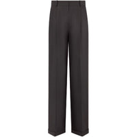 DIOR Wide Leg Pants Casual Pants Women's Brown