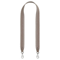 HERMES Cavale Cavale Canvas With Swift Calfskin Bag Shoulder Strap Women's Light Gray With Elephant Gray Accents