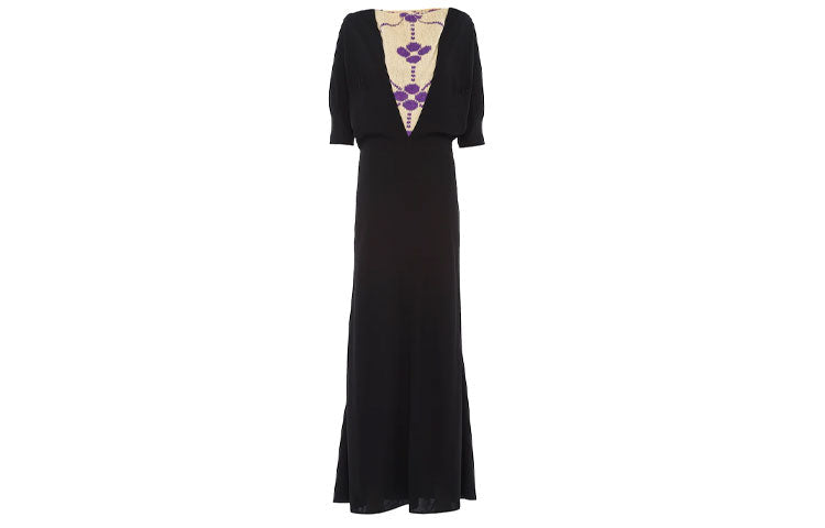 PRADA FW21 Short-Sleeved Dresses Women's Black