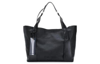 MIU MIU Sheepskin Tote Bag Shopping Bag Shoulder Bag Handbag Women's Black