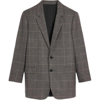 CELINE Bibliothèque Nationale De France Blazer In Prince Of Wales Wool
