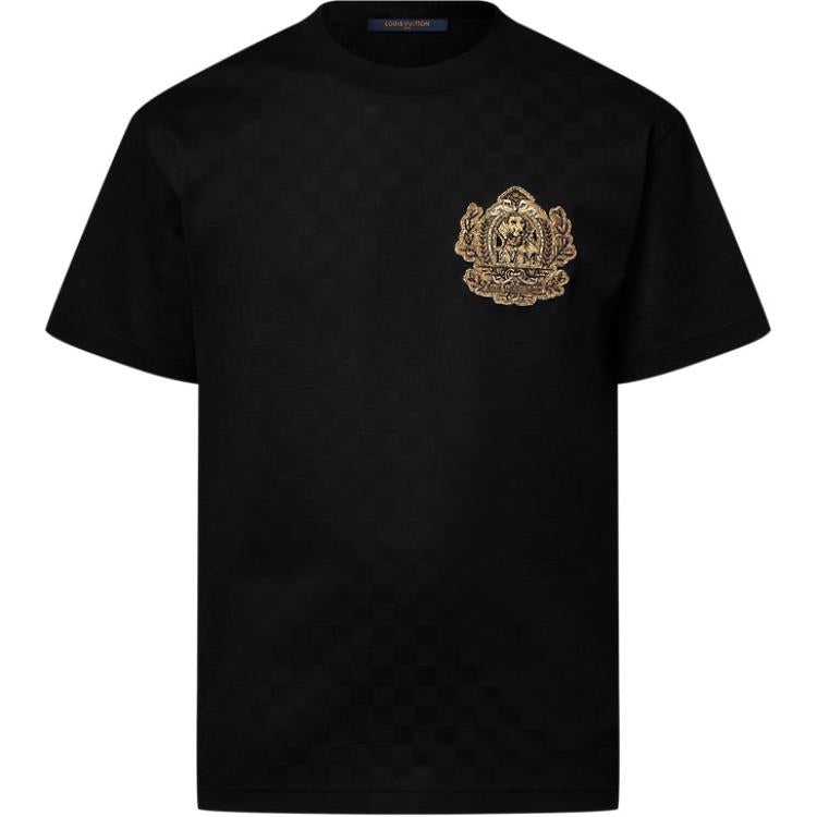LOUIS VUITTON Signature Patch Cotton T-Shirt