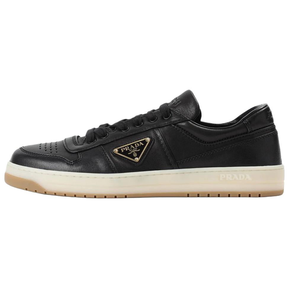 PRADA Downtown Low Top Skateboard Shoes Men's Black