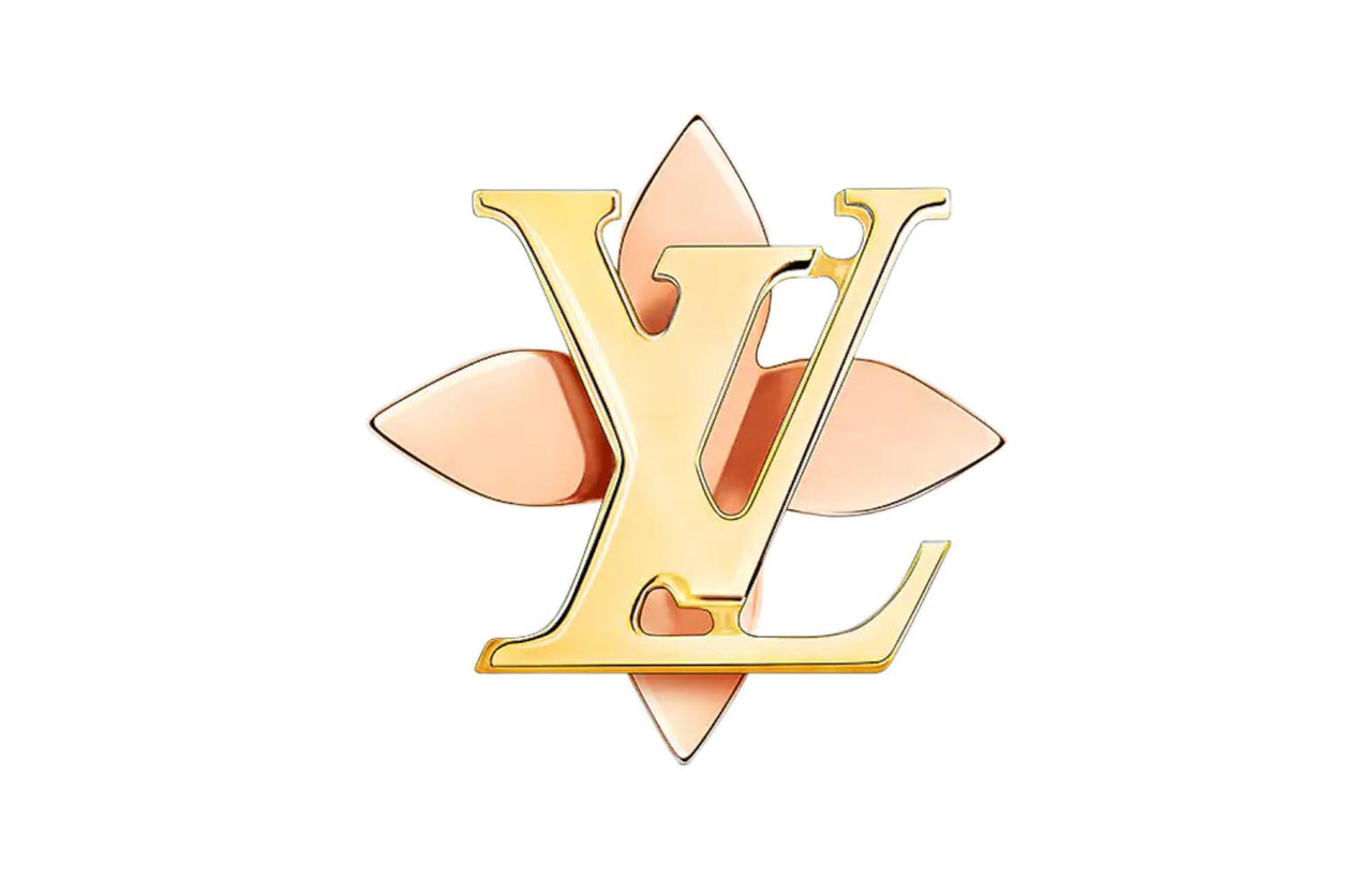 LOUIS VUITTON Idylle Blossom Reversible Stud Pink And Yellow Gold And Diamond - Per Unit